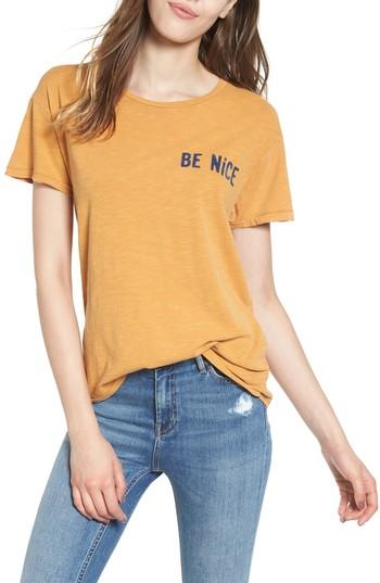 Women's Junk Food Be Nice Tee