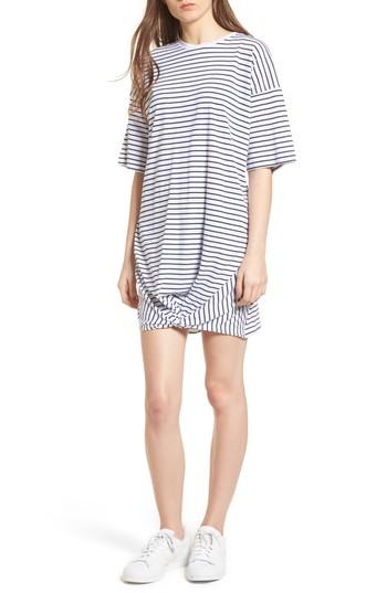 Women's The Fifth Label Recharge Knot Hem T-shirt Dress, Size - Blue