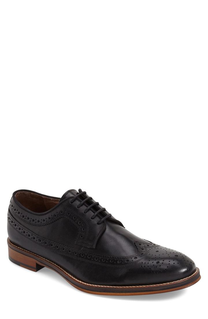 Men's Johnston & Murphy Conard Wingtip .5 M - Black