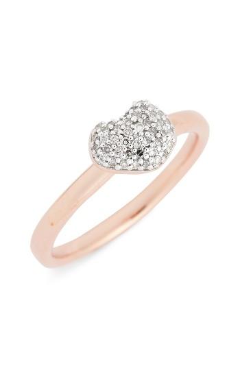 Women's Monica Vinader Nura Pave Diamond Ring