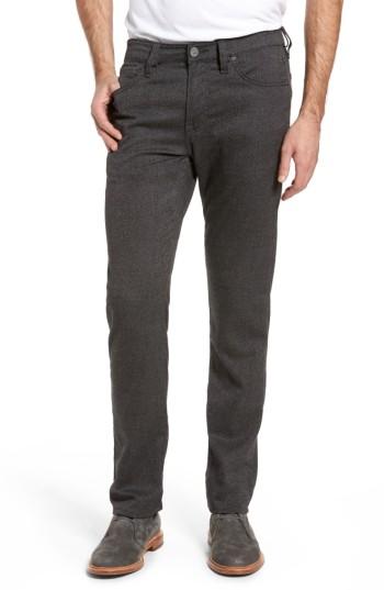 Men's 34 Heritage Courage Straight Leg Tweed Pants X 30 - Grey