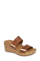 Women's Vionic Pepper Wedge M - Brown
