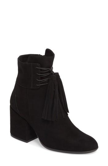 Women's Sesto Meucci Verine Tassel Bootie .5 M - Black