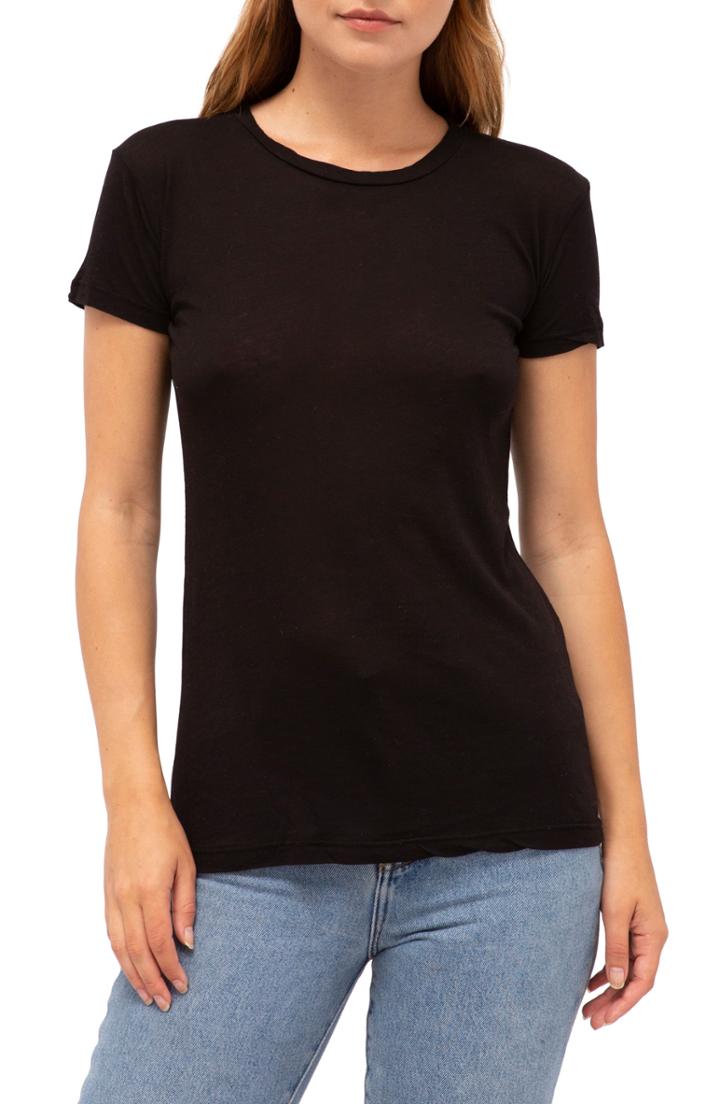 Women's Stateside Royal Supima Cotton Tee - Black