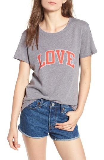 Women's Sub Urban Riot Love Tee - Grey