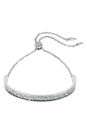 Women's Adore Ultrafine Rock Crystal Bar Bracelet