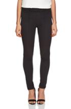 Women's 1.state Seamed Faux Suede Leggings - Black