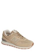 Men's New Balance 574 Sneaker .5 D - Beige
