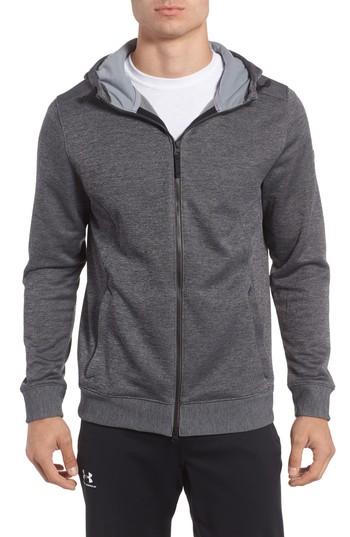 Men's Under Armour Sportstyle Zip Hoodie, Size - Black