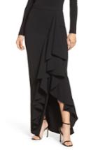 Women's Eliza J Ruffle Side Maxi Skirt