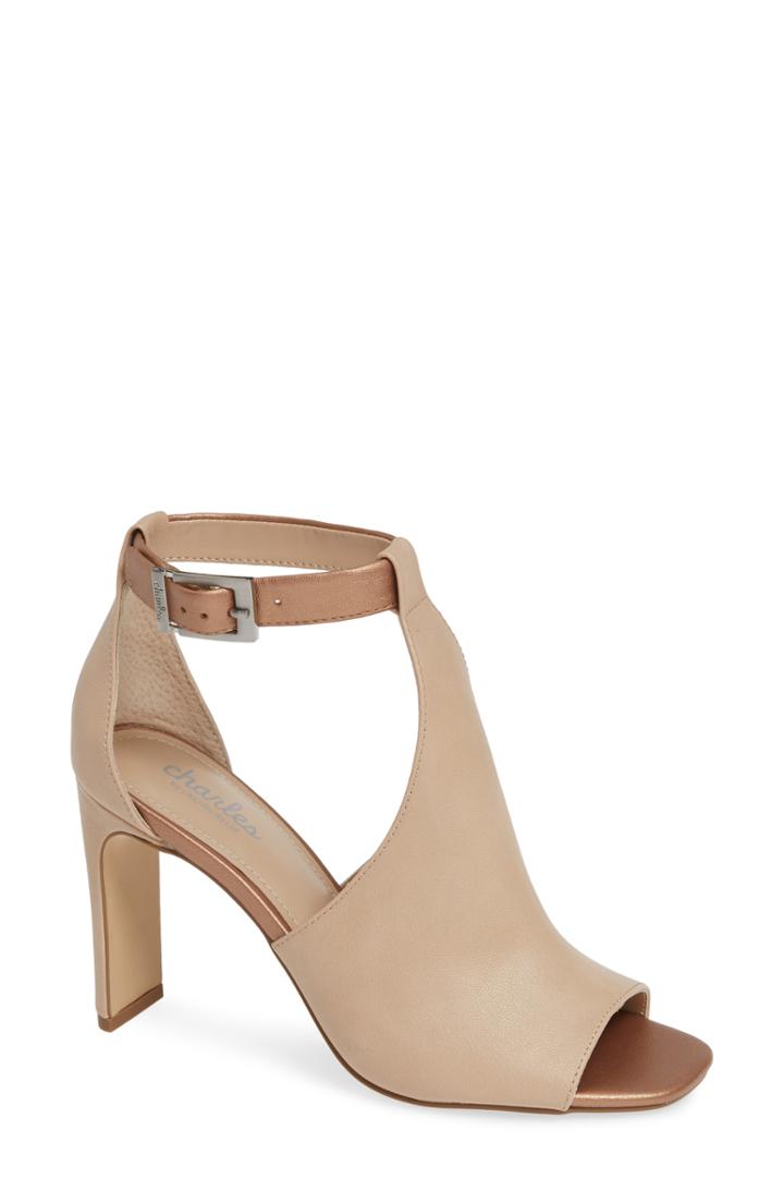 Women's Charles By Charles David Gabe Sandal .5 M - Beige