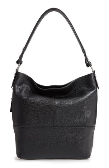 Treasure & Bond Sydney Leather Convertible Hobo - Black