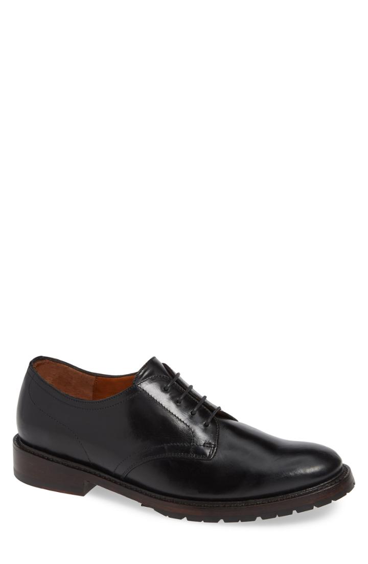 Men's Ariat Harrington Plain Toe Derby .5 M - Black