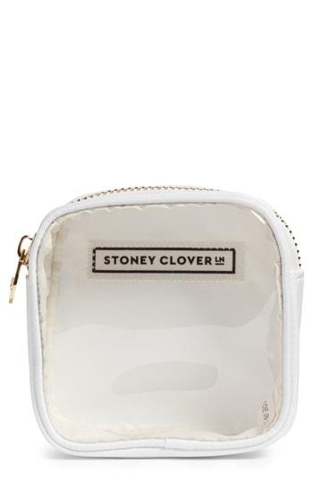 Stoney Clover Lane Mini Pouch, Size - White