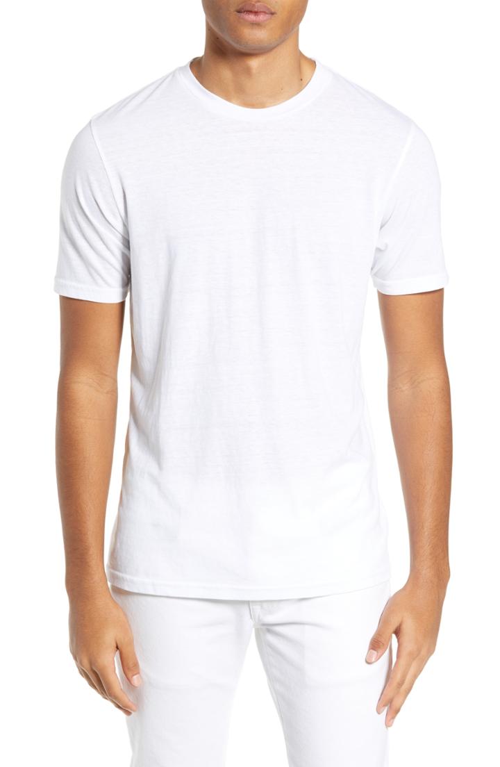 Men's Goodlife Triblend Classic Slim Fit T-shirt, Size - White