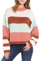 Women's Bp. Stripe Sweater - Coral
