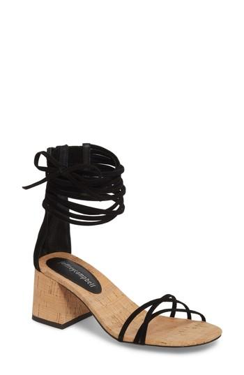 Women's Jeffrey Campbell Everglade Ankle Strap Sandal M - Black