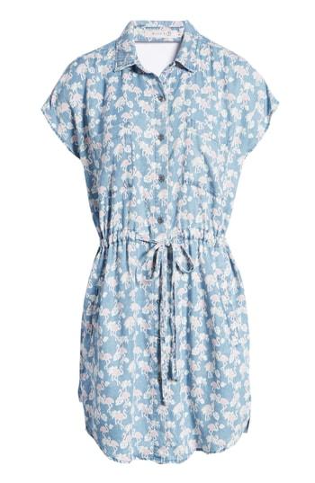 Women's Billy T Drawstring Keyhole Back Dress