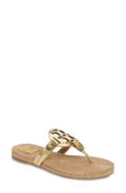 Women's Tory Burch Miller Espadrille Sandal M - Metallic