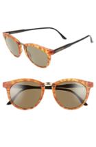 Women's Smith Questa 49mm Chromapop Polarized Sunglasses - Honey Tortoise/ Grey Green