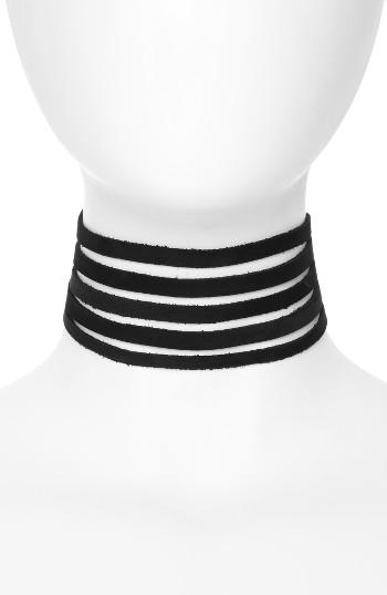Women's Me To We Suede Wrap Choker