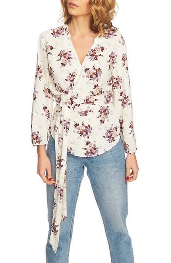 Women's 1.state Wrap Blouse, Size - White