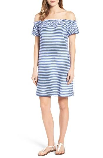 Women's Vineyard Vines Off The Shoulder Stripe Dress