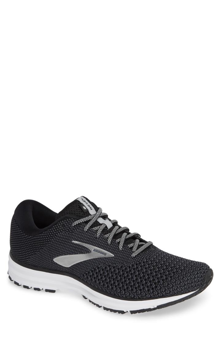 Men's Brooks Revel 2 Running Shoe .5 D - Black