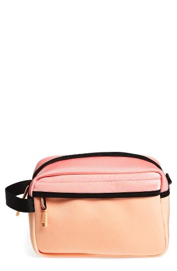 Herschel Supply Co. 'chapter' Toiletry Kit, Size - Apricot Blush/ Apricot Ice