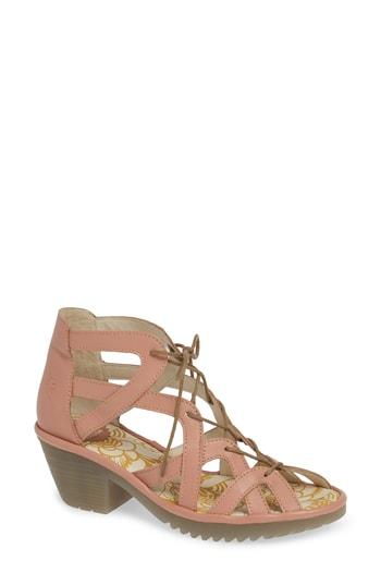 Women's Fly London Want Sandal .5-6us / 36eu - Pink