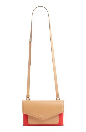 Givenchy Duetto Bicolor Leather Flap Crossbody Bag - Black