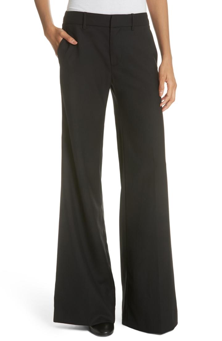 Women's Nili Lotan Irene Wool Pants