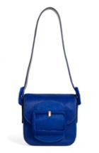 Tory Burch Mini Sawyer Genuine Calf Hair Shoulder Bag -