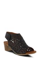 Women's Spring Step Dorotha Block Heel Sandal .5-6us / 36eu - Black