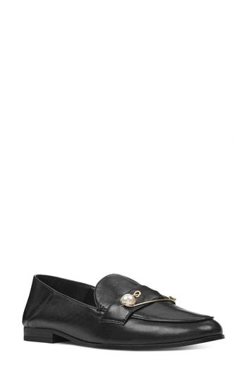 Women's Nine West Winjum Loafer M - Black