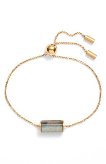 Women's Dean Davidson Bamboo Style Labradorite Chain Bracelet