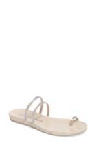 Women's Pedro Garcia Gianna Crystal Toe Ring Sandal Us / 34eu - Beige