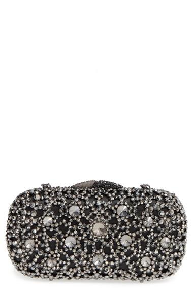 Natasha Couture Crystal Embellished Minaudiere -