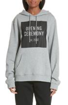 Women's Opening Ceremony Scallop Logo Trim Crop Sweatshirt