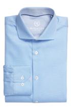 Men's Bugatchi Trim Fit Diamond Jacquard Dress Shirt
