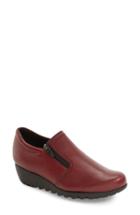 Women's Munro Napoli Zip Bootie Ww - Red