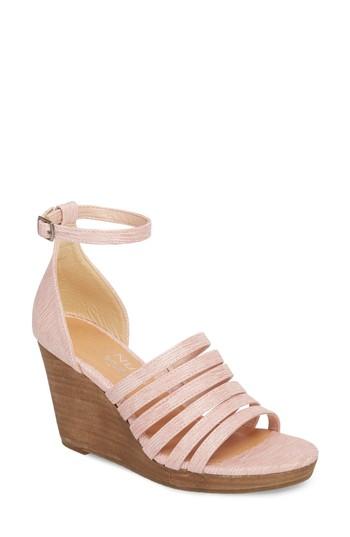 Women's Coconuts By Matisse Kiera Wedge Sandal M - Pink