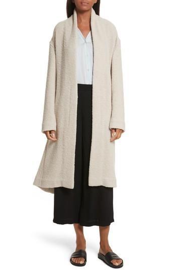 Women's Vince Belted Wool Blend Coat - Beige