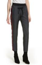 Women's The Kooples Ruby Floral Silk Pants - Black