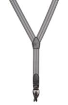 Men's Magnanni Diplomat Suspenders, Size - Grey/ Light Grey