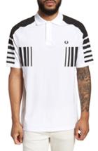 Men's Fred Perry Graphic Polo - White