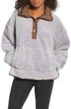 Women's Free People Oh So Cozy Fleece Pullover /small - Grey