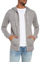 Men's Threads For Thought Giulio Zip Hoodie, Size - Grey