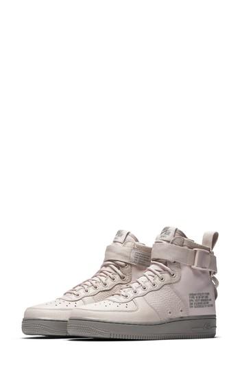Women's Nike Sf Air Force 1 Mid Sneaker M - Red