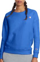 Women's Champion Reverse Weave Crew Sweatshirt - Blue
